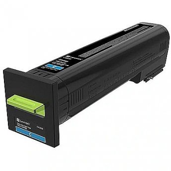 Lexmark CORPORATE TONER CARTRIDGE CYAN 22K PGS CS820DE/DTE/DTFE