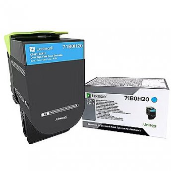 Lexmark TONER REGULAR OPEN CYAN CRTG F. CS/CX4/517 3.500 PGS