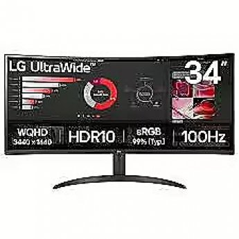 LG 34WR50QK, 34"