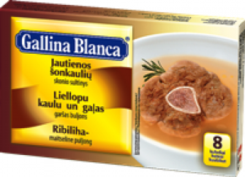 Liellopu gaļas buljons 8x10g, Gallina Blanca
