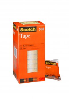 Līmlente SCOTCH 508, caurspīdīga, 19mm x 33m, 1 gb.