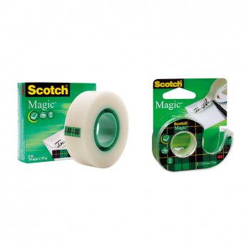 Līmlente Scotch Magic Tape 810 ar izmēru 19mm x 33m