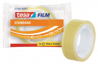 Līmlente tesafilm® Standard , pašlīmējoša, caurspīdīga, 10m x 15mm