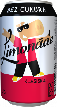 Limonāde LIMPO Klasiskā, bez cukura, bundžā, 0.33l (DEP)