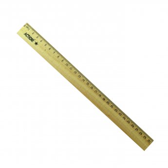 Lineāls, koka, 30cm