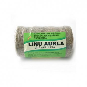 Linu vītā nepulētā aukla TANGENTE, Ø 1.5 mm, 100 m