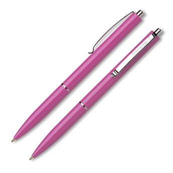 Lodīšu pildspalva SCHNEIDER K15 1.0mm, rozā korpuss, zila tinte