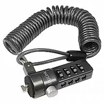 Logilink - Laptop anti-theft lock, Black