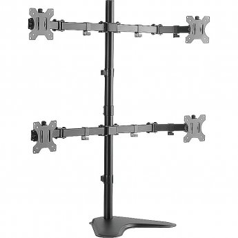 Logilink BP0046, Quad Monitor Desk Stand, 13-32"