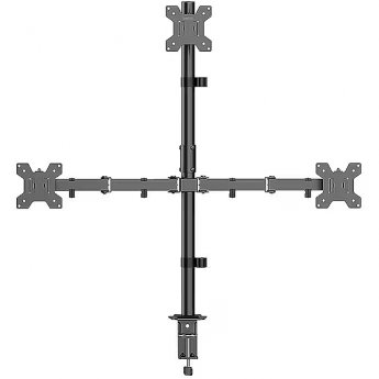 Logilink Monitor mount triple 17- 27 inches; 10kg per arm max