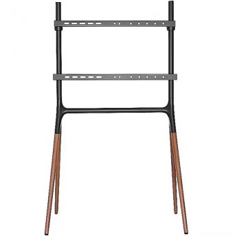 Logilink TV stand 49-70 inches with walnut wooden legs