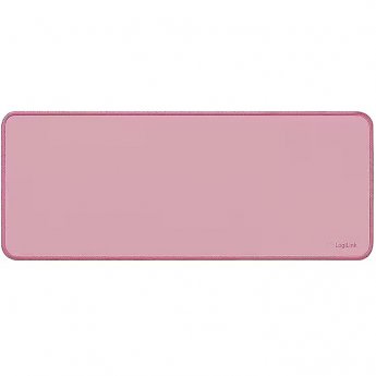 Logilink XXL desk pad for mouse and keyboard, pink