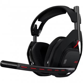 Logitech A50 LIGHTSPEED WRLS G WITH BASE STATION, BLACK
