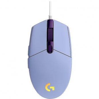 Logitech G203 Lightsync, USB, Optical, Lilac