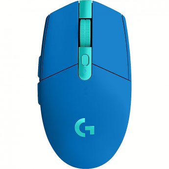 Logitech G305 Lightspeed, RF Wireless, Optical, Blue