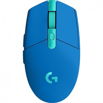 Logitech G305 Lightspeed, RF Wireless, Optical, Blue
