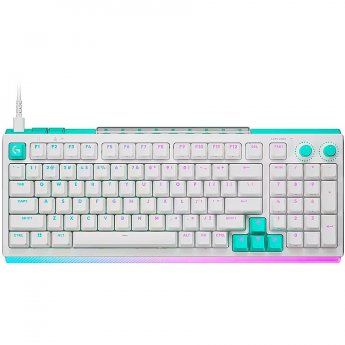 Logitech G512 X 98 Wired Gaming, WHITE, US