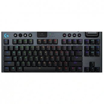 Logitech Keyboard Logitech G915 X LightSpeed TKL Clicky US (W), black