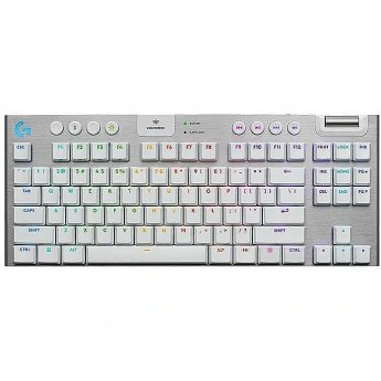 Logitech Keyboard Logitech G915 X LightSpeed TKL Tactile US (W), white