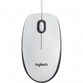 Logitech M100, White