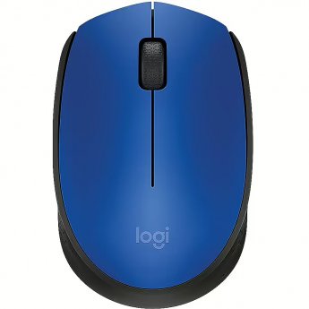 Logitech M171, RF Wireless, Blue