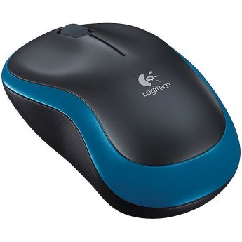 Logitech M185, RF Wireless, Blue