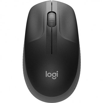 Logitech M190, Wireless, Optical, Charcoal