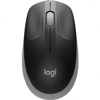 Logitech M190, Wireless, Optical, Mid Grey