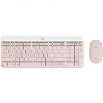 Logitech MK470 Slim, Combo, Rose