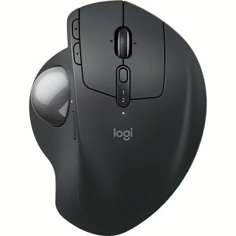 Logitech MX Ergo S, Advanced Wireless Trackball, Black