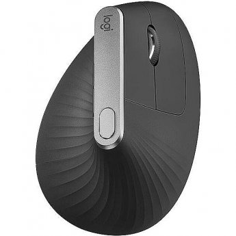 Logitech MX Vertical, RF Wireless/Bluetooth, Optical, Black