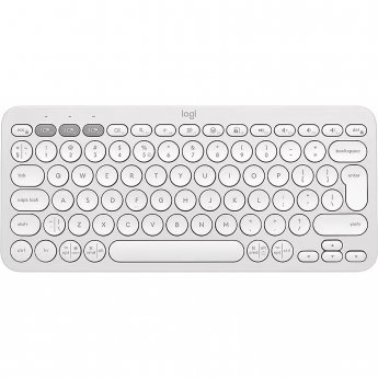 Logitech Pebble Keys 2, White, US