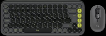 Logitech POP ICON COMBO, GRAPHITE, CH