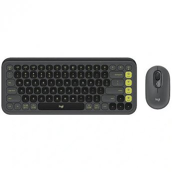 Logitech POP Icon Combo, Graphite/Green