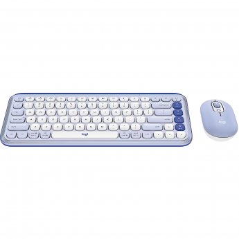 Logitech POP ICON COMBO MOUSE AND KB, LILAC, CH