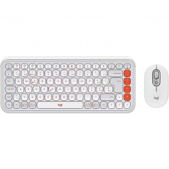 Logitech POP ICON COMBO, WHITE, CH