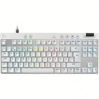 Logitech Pro X TKL Rapid, SWE, white - Keyboard
