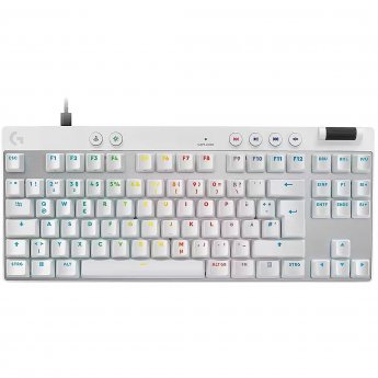 Logitech PRO X TKL RAPID WHITE, DEU