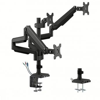 Maclean Bracket for 3 monitors Ergo Office ER-408B