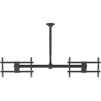 Maclean ceiling mount for 2 TVs, 34-60"
