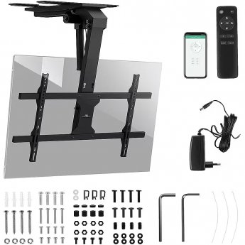 Maclean electric TV ceiling mount, 43-86"