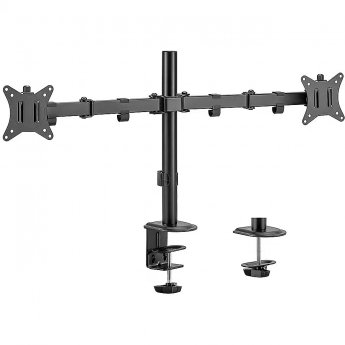 Maclean MC-754N, Double monitor desk holder, 17-32"