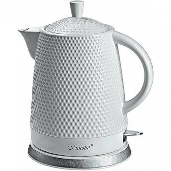 Maestro ceramic kettle MR-069, White
