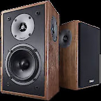 Magnat Monitor S10 D Surround Sound Speakers, Walnut, Pair