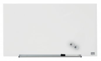 Magnētiska stikla tāfele NOBO DIAMOND 31" 68 x 38 cm, balta