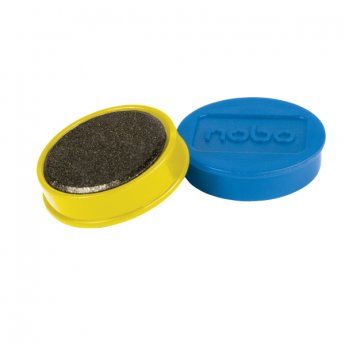 Magnētiskās tāfeles magnēti Nobo 10 paciņās 38mm asorti 1.5kg