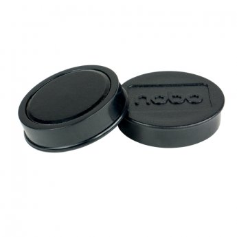 Magnētiskās tāfeles magnēti Nobo 10 paciņās 38mm melni 1.5kg