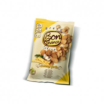 Maizes grauzdiņi BON CHANCE ar sieru un ķiplokiem , 120 g