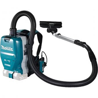 Makita cordless backpack vacuum cleaner DVC261ZX15, 18V, Blue/White- without battery and charger