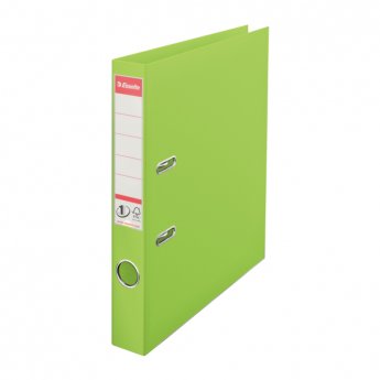 Mape-reģistrs ESSELTE VIVIDA No1 Power PP A4 formāts, 50 mm,  laima krāsā